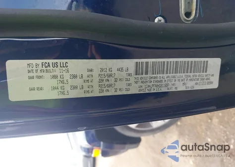 2017 Jeep Patriot High Altitude Fwd from USA, damaged, VIN 1C4NJPFA0HD211697